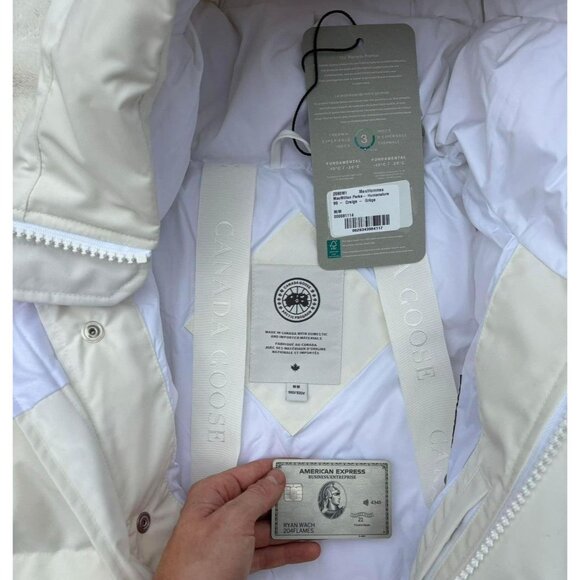 Canada Goose ‘Greige’ Human Nature MacMillan Parka - Picture 4 of 10